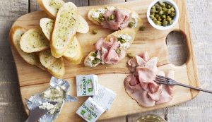 Vitello & Boursin op rozemarijntoast