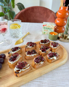 crostini met Boursin Plantaardig